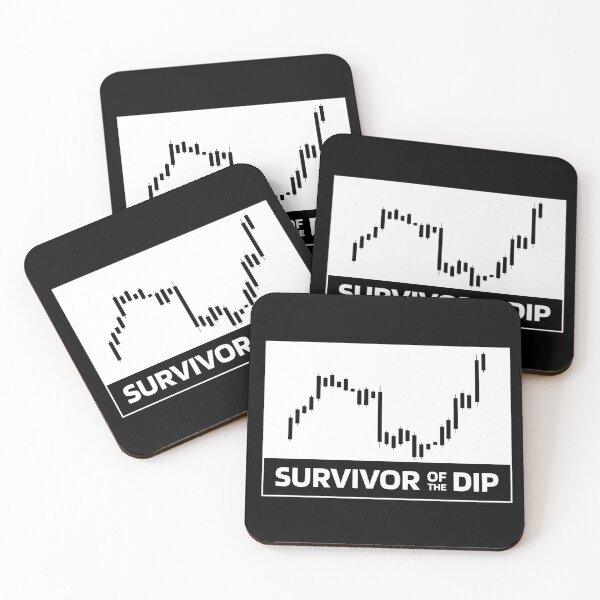 Item preview, Survivor of the Dip: : Rising Above the Crypto Tide designed and sold by CryptoMoods.