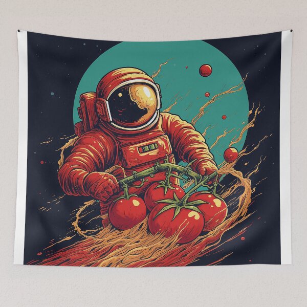 Item preview, Astronaut Take Tomato In Planets designed and sold by JoyseRranoi.