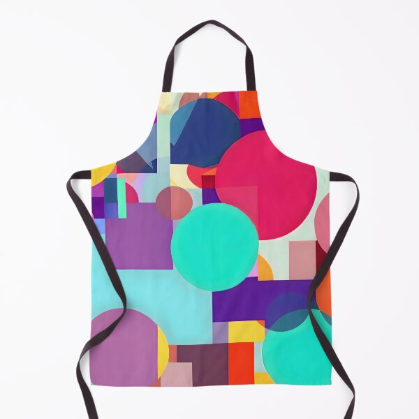 Item preview, Abstract painting of colourful shapes designed and sold by ArthurVandelay.
