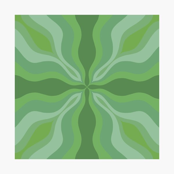 Item preview, Waves (green) designed and sold by FullCircles.