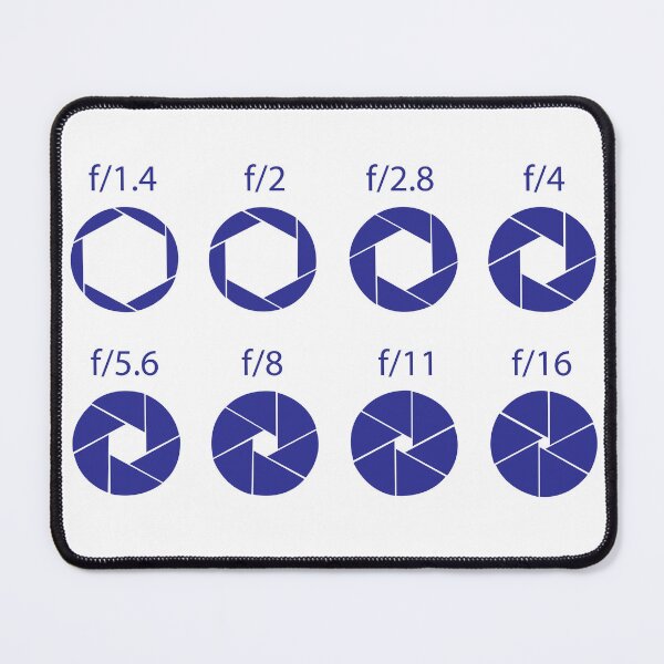 Item preview, F-Stops - Blue designed and sold by inphocus.