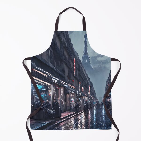 Item preview, Cyberpunk futuristic sci-fi Paris, France designed and sold by ArthurVandelay.