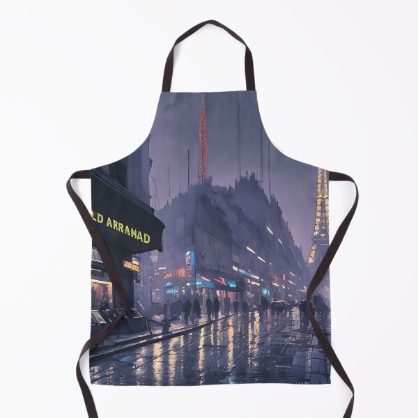 Item preview, Cyberpunk futuristic sci-fi Paris, France designed and sold by ArthurVandelay.