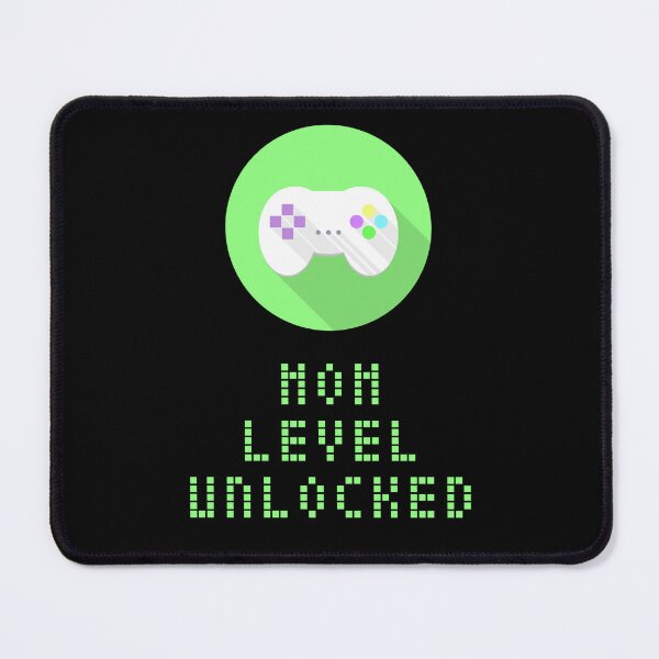Item preview, Neon green "Mom Level Unlocked" designed and sold by 1Celery.