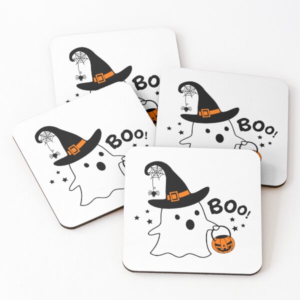 Item preview, cute ghost boo designed and sold by MissBHunny.