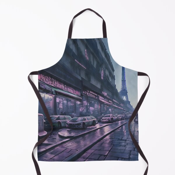 Item preview, Cyberpunk futuristic sci-fi Paris, France designed and sold by ArthurVandelay.