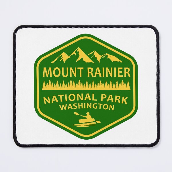 Item preview, Mount Rainier National Park Hexagon designed and sold by VanyaKar.