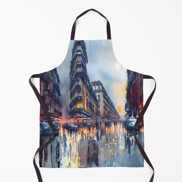 Item preview, Futuristic Paris in the style of Edouard Cortes designed and sold by ArthurVandelay.