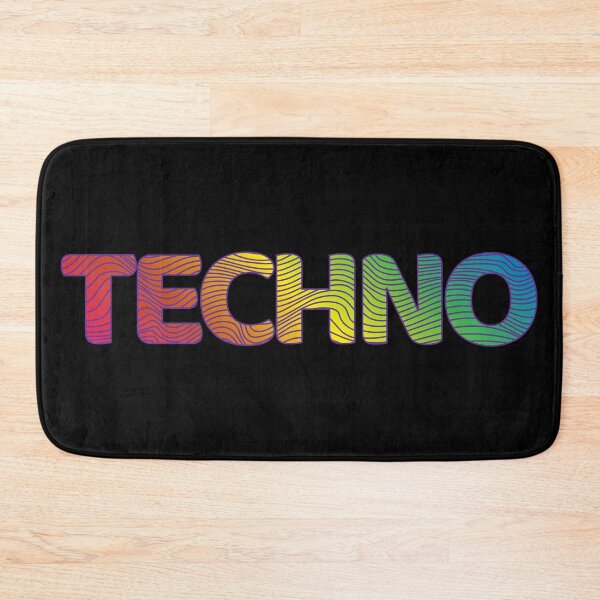 Item preview, Trippy Rainbow Techno  designed and sold by ColorZoo.