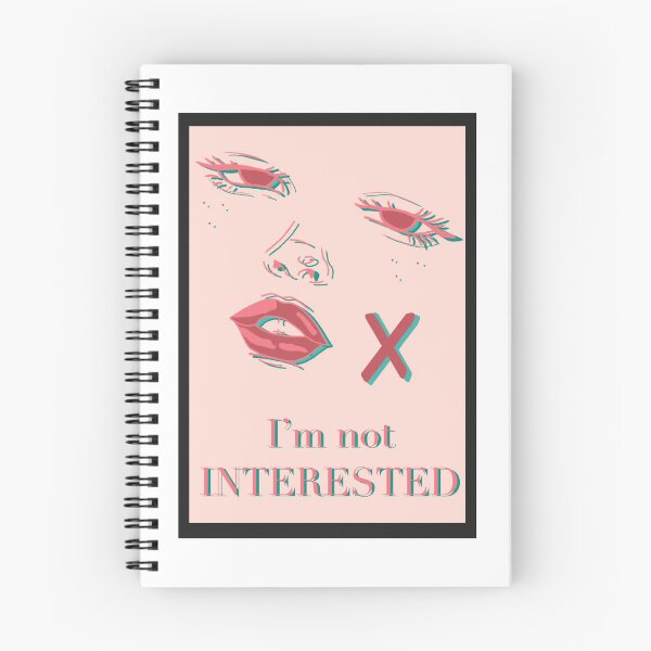 Item preview, I’m not INTERESTED  designed and sold by Samfire-Designs.