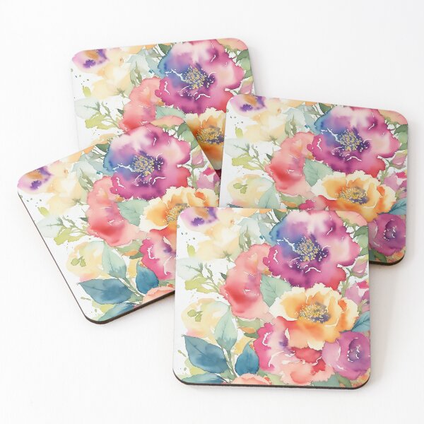 Item preview, Nature-Inspired Design: Vibrant Floral Patterns and Colorful Watercolor Details designed and sold by CyberCollective.