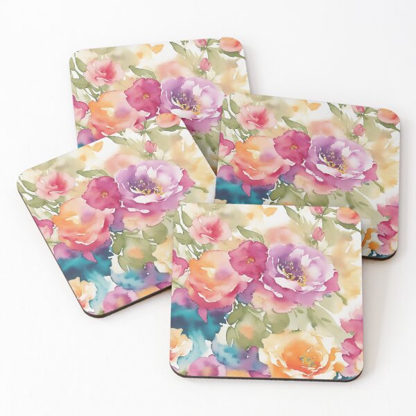 Item preview, Nature-Inspired Design: Vibrant Floral Patterns and Colorful Watercolor Details 2 designed and sold by CyberCollective.