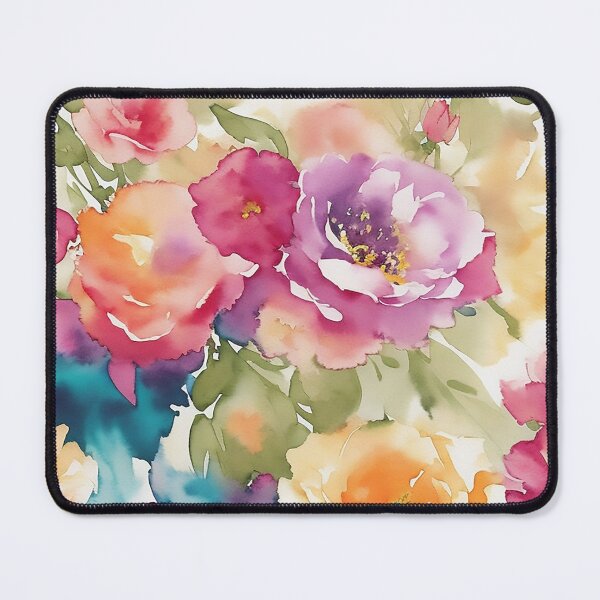 Item preview, Nature-Inspired Design: Vibrant Floral Patterns and Colorful Watercolor Details 2 designed and sold by CyberCollective.