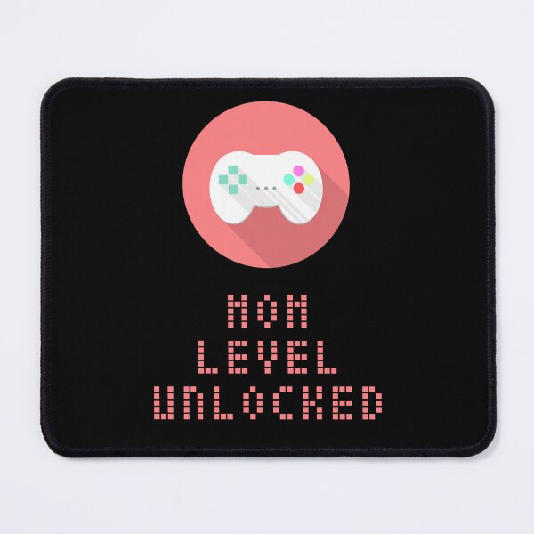 Item preview, Pastel orange "Mom Level Unlocked" designed and sold by 1Celery.