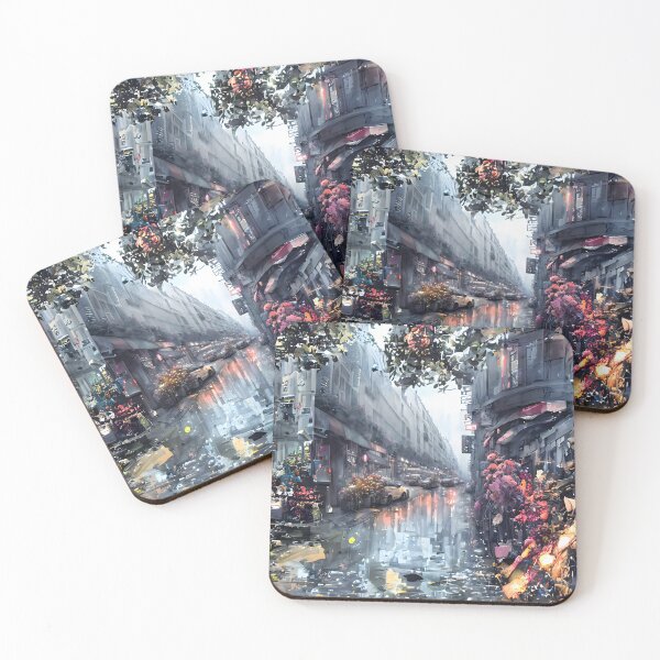 Item preview, Futuristic Paris in the style of Edouard Cortes designed and sold by ArthurVandelay.