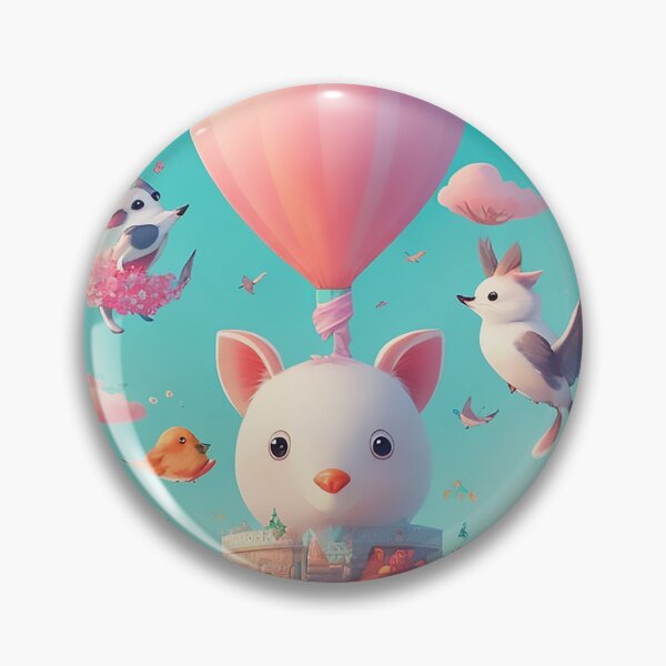 Item preview, Whimsical and Playful Design: Cute Animal Illustrations in a Dreamy Imaginative Scene 3 designed and sold by CyberCollective.