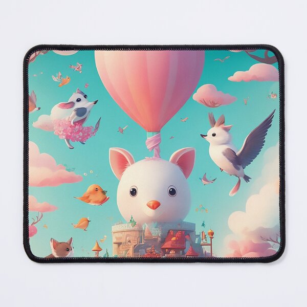 Item preview, Whimsical and Playful Design: Cute Animal Illustrations in a Dreamy Imaginative Scene 3 designed and sold by CyberCollective.