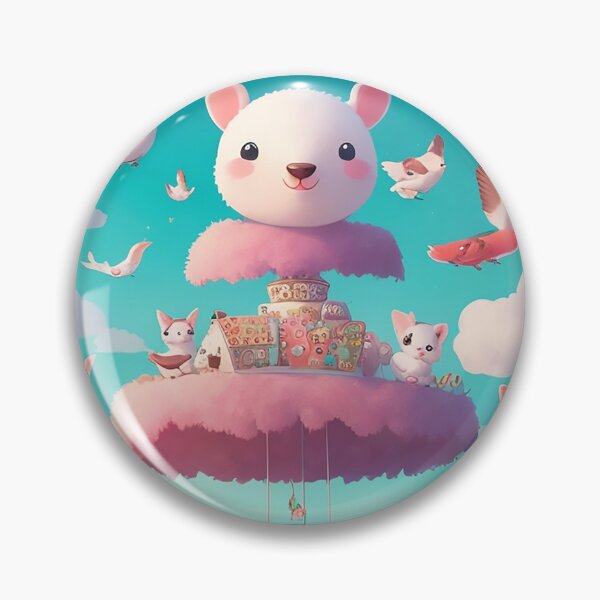 Item preview, Whimsical and Playful Design: Cute Animal Illustrations in a Dreamy Imaginative Scene 4 designed and sold by CyberCollective.