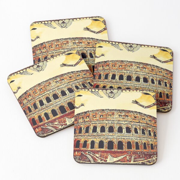 Item preview, Fake Art: Aboriginal Colosseum designed and sold by Takin-Thepiss.