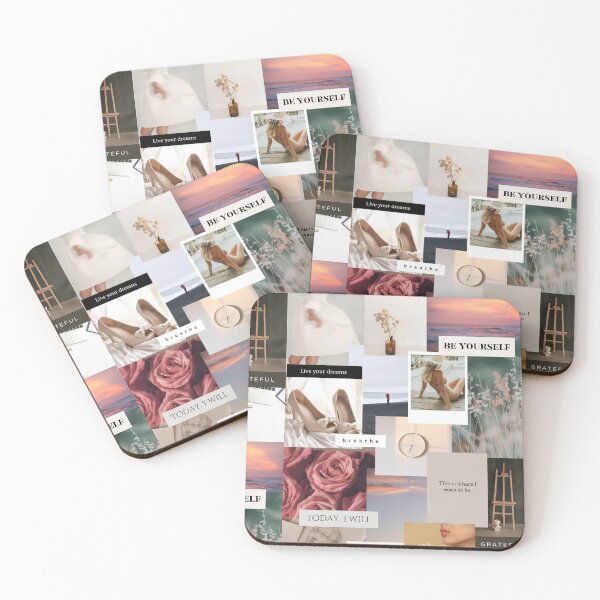 Item preview, Aesthetic Collage Inspirational Poster designed and sold by SimplyHilarious.