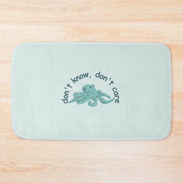 Item preview, don't know, don't care squidward reference quotes designed and sold by renmei-studios.