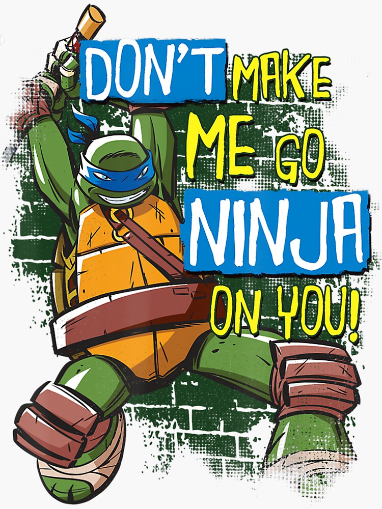Teenage Mutant Ninja Turtles Sticker for Sale by yaelaabbatiello