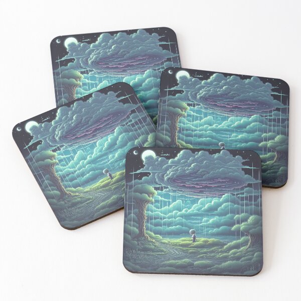 Item preview, Dreamy liminal anemoia painting designed and sold by ArthurVandelay.