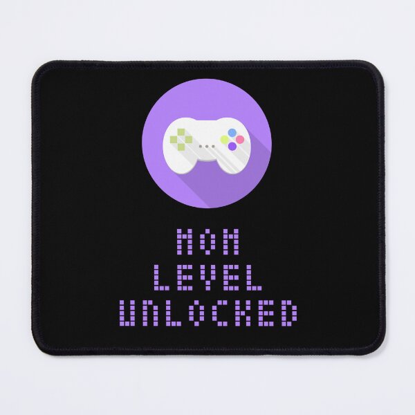 Item preview, Pastel purple "Mom Level Unlocked" designed and sold by 1Celery.