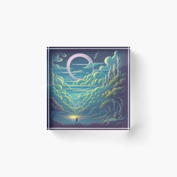 Item preview, Dreamy liminal anemoia painting designed and sold by ArthurVandelay.