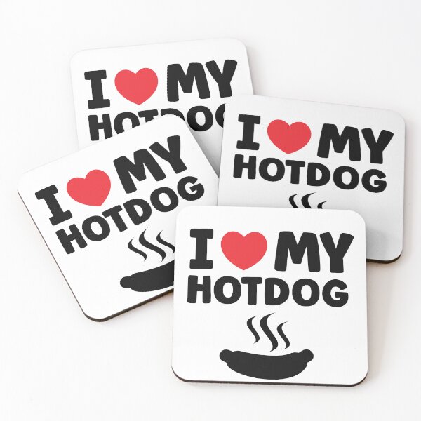 Item preview, i heart my hotdog , i love my hotdog designed and sold by MortalRight.