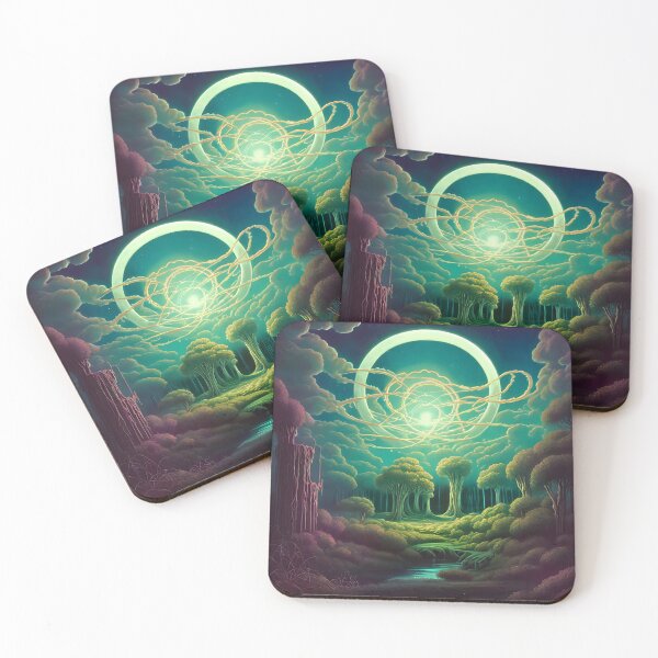 Item preview, Dreamy liminal anemoia painting designed and sold by ArthurVandelay.