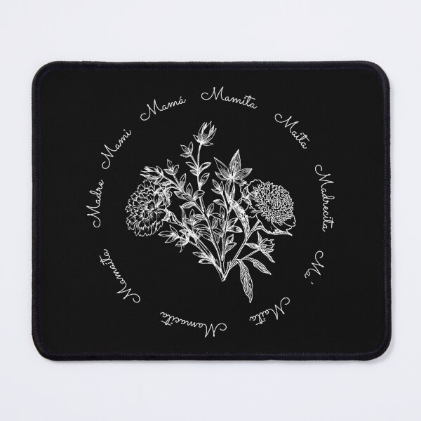 Item preview, (mother version) Spanish love words for mother and sons or mother and daughters (mother and son) Bilingual family and parents learning Spanish. White design designed and sold by SpanishStore.