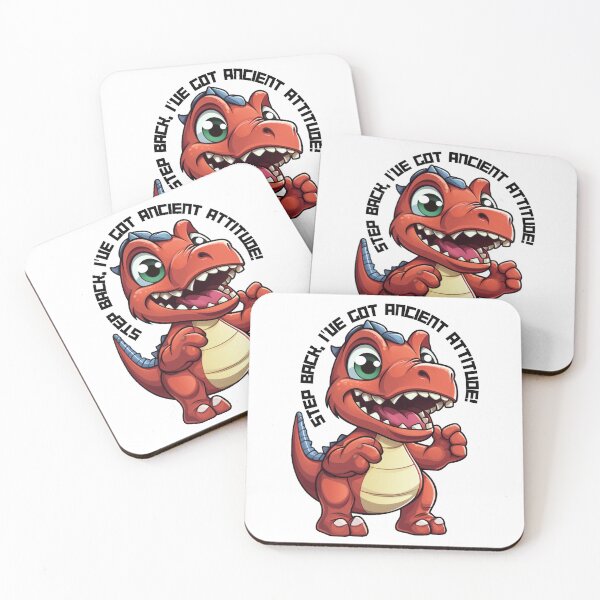 Item preview, Cute dino who has a big attitude!  designed and sold by HandCraftedArt.