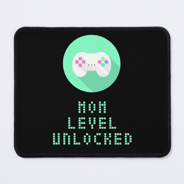 Item preview, Pastel green "Mom Level Unlocked" designed and sold by 1Celery.
