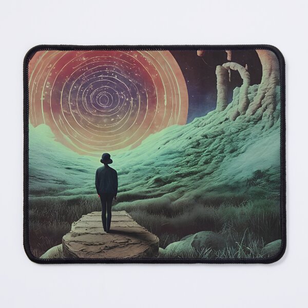 Item preview, Dreamy liminal anemoia painting designed and sold by ArthurVandelay.