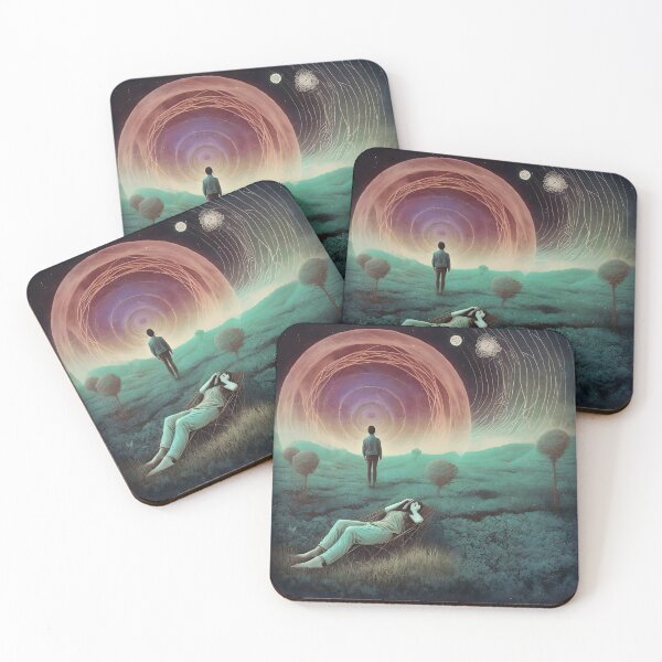 Item preview, Dreamy liminal anemoia painting designed and sold by ArthurVandelay.
