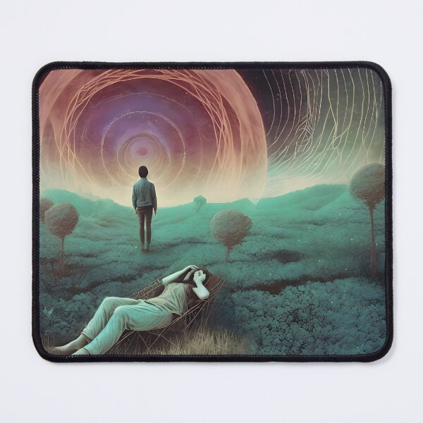 Item preview, Dreamy liminal anemoia painting designed and sold by ArthurVandelay.