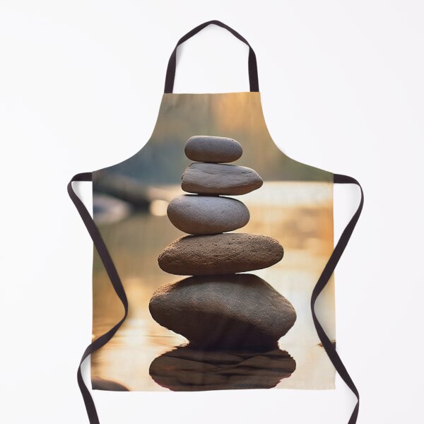 Item preview, Nature's Balance: Sunset Stacked Rocks designed and sold by LeafyLanePrints.