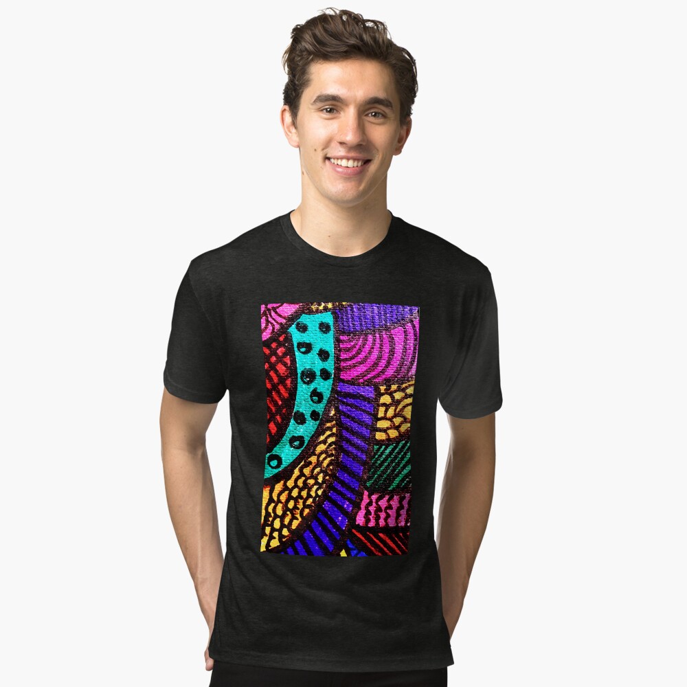 Item preview, Tri-blend T-Shirt designed and sold by OneDayArt.