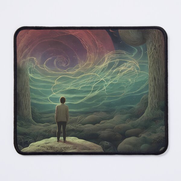 Item preview, Dreamy liminal anemoia painting designed and sold by ArthurVandelay.