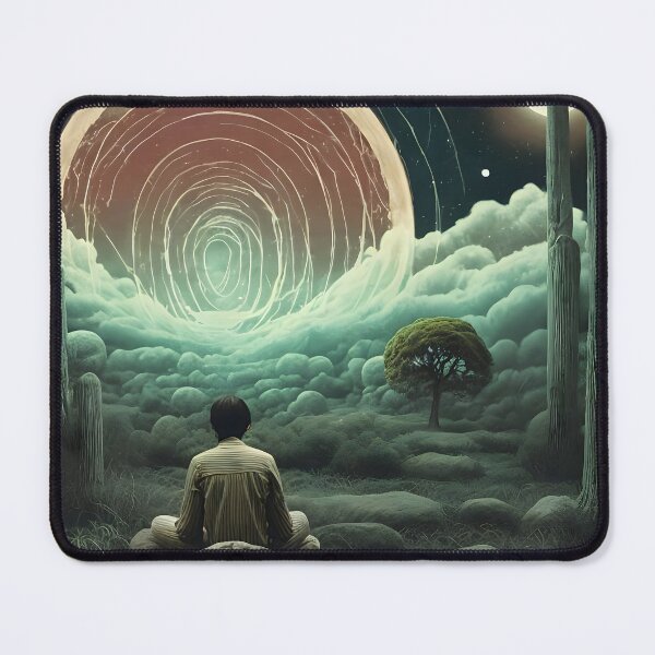Item preview, Dreamy liminal anemoia painting designed and sold by ArthurVandelay.