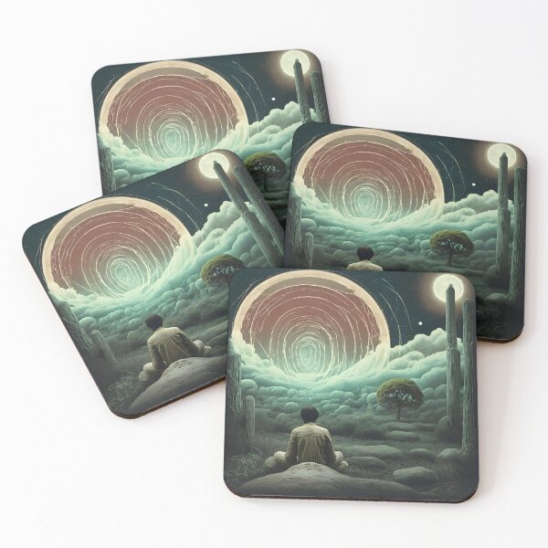 Item preview, Dreamy liminal anemoia painting designed and sold by ArthurVandelay.