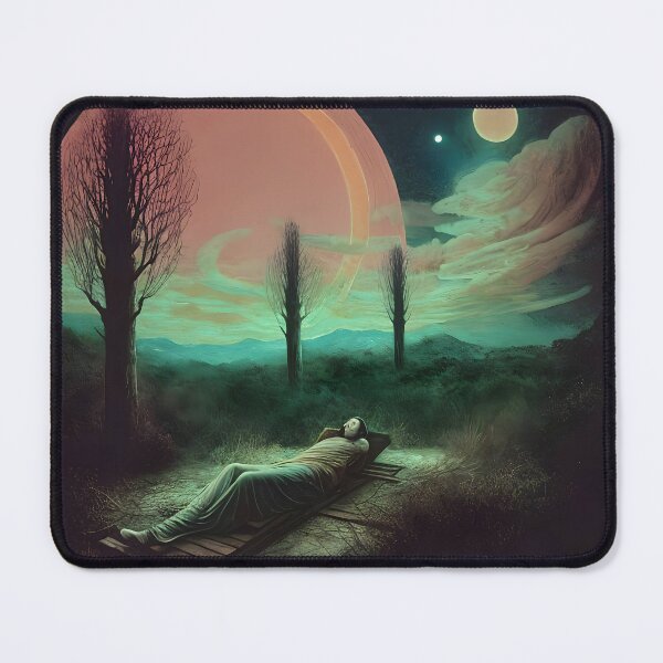 Item preview, Dreamy liminal anemoia painting designed and sold by ArthurVandelay.