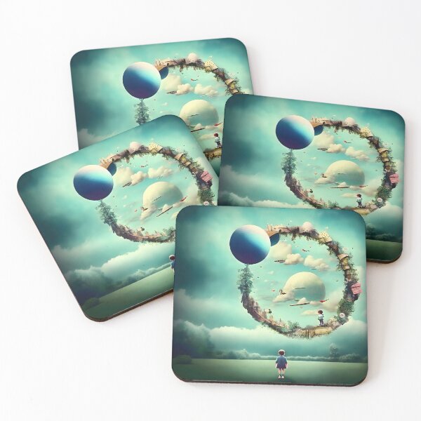 Item preview, Dreamy liminal anemoia painting designed and sold by ArthurVandelay.