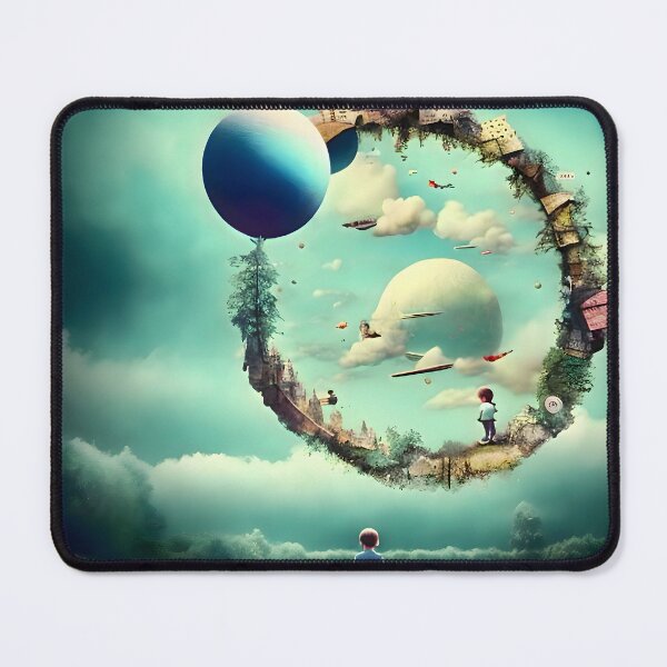 Item preview, Dreamy liminal anemoia painting designed and sold by ArthurVandelay.