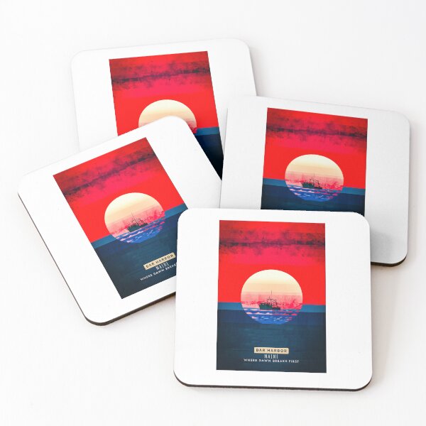 Item preview, Bar Harbor Maine. Where dawn breaks firts. designed and sold by America Roadside..