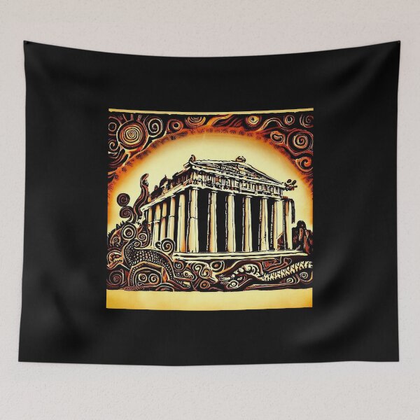 Item preview, Fake Art: Aboriginal Parthenon designed and sold by Takin-Thepiss.