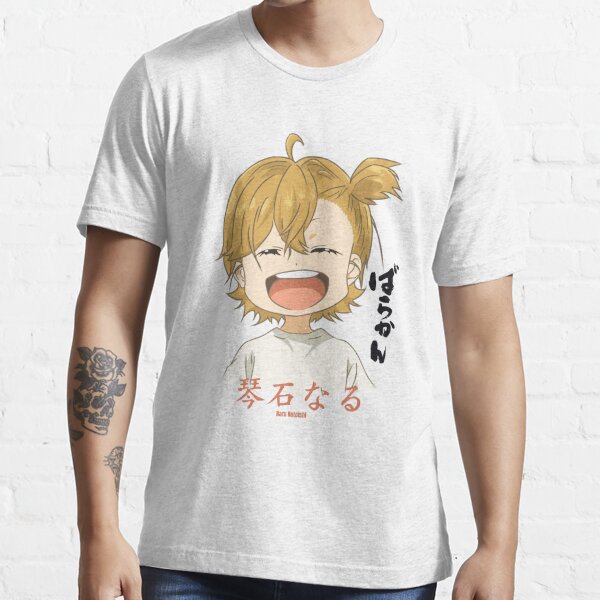 Naru Kotoishi Barakamon Tshirts Japanese Anime Kawaii/Cute T-shirts Fashion  WOMEN 100% Cotton T