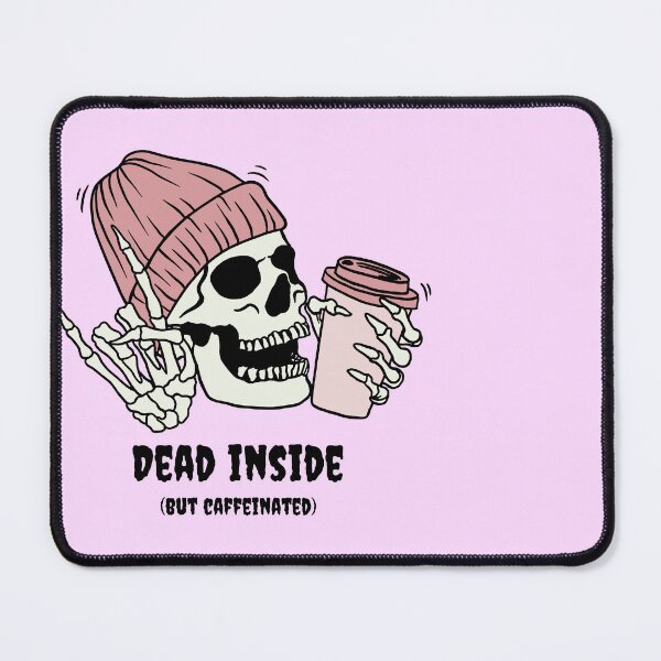 Item preview, Dead But Caffeinated designed and sold by VintageParrot.