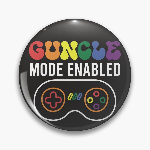 Item preview, Guncle Gay Uncle Mode Enabled gamer lgbt gay pride Guncles' Day Gift designed and sold by GuncleCo.